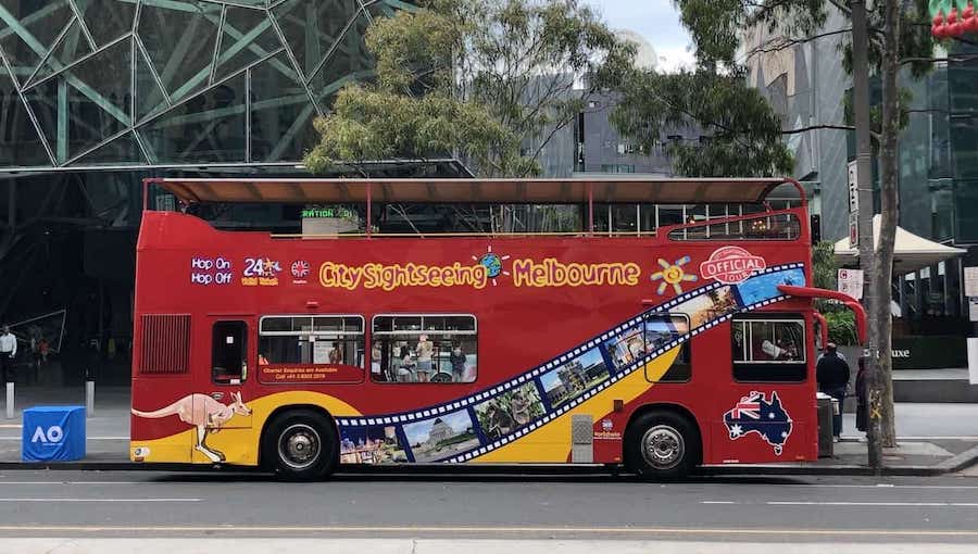 Melbourne Hopon/HopoffBus Stadtrundfahrt ab 28, Euro