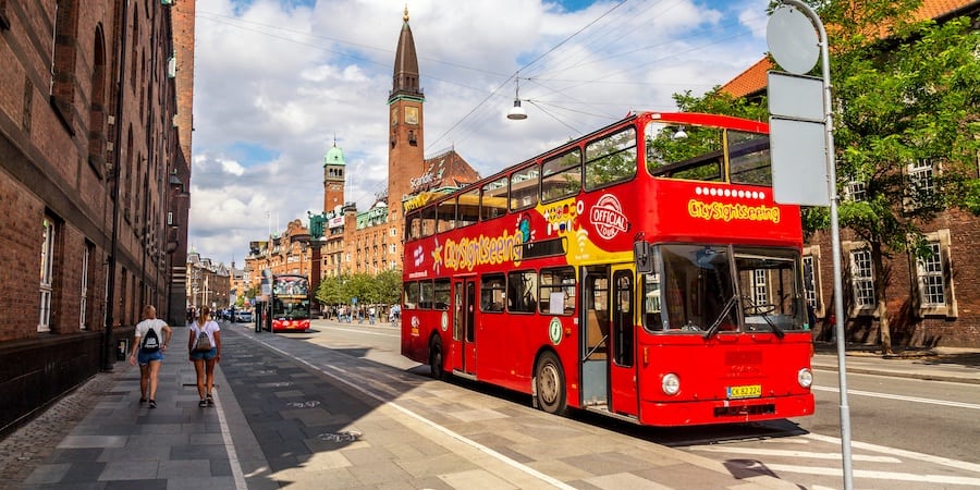 Kopenhagen: City Sightseeing Bus