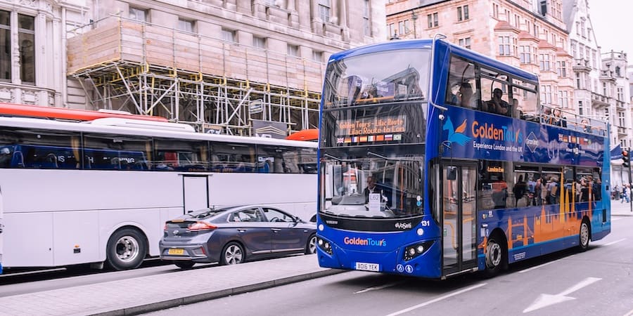 Golden Tours Bus London