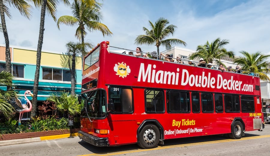Miami Double Decker bus