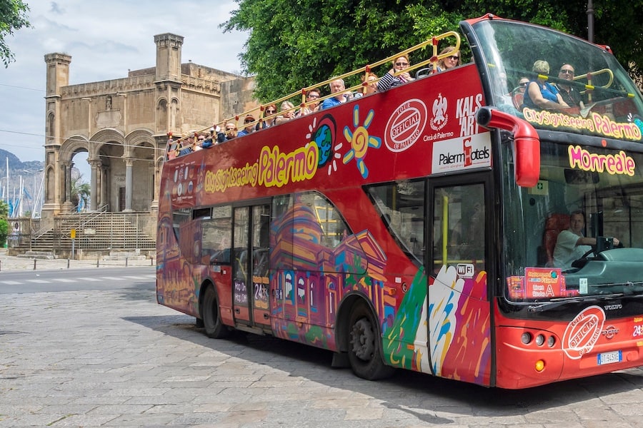 Palermo: Hop-on/Hop-off-Bus