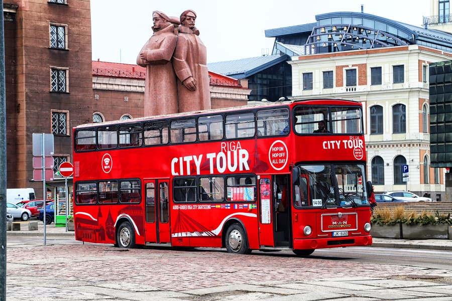 Riga: City Tour Bus