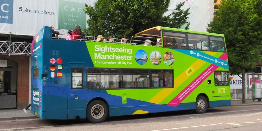 Manchester: Hop-on/Hop-off-Bus