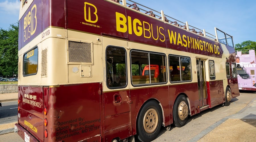 Washington: Hop-on/Hop-off mit Big Bus